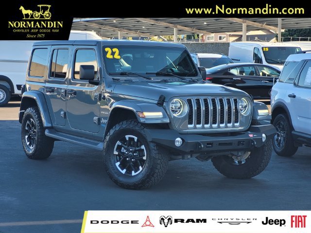 Used 2022 Jeep Wrangler Unlimited Sahara AWD/4WD image 1