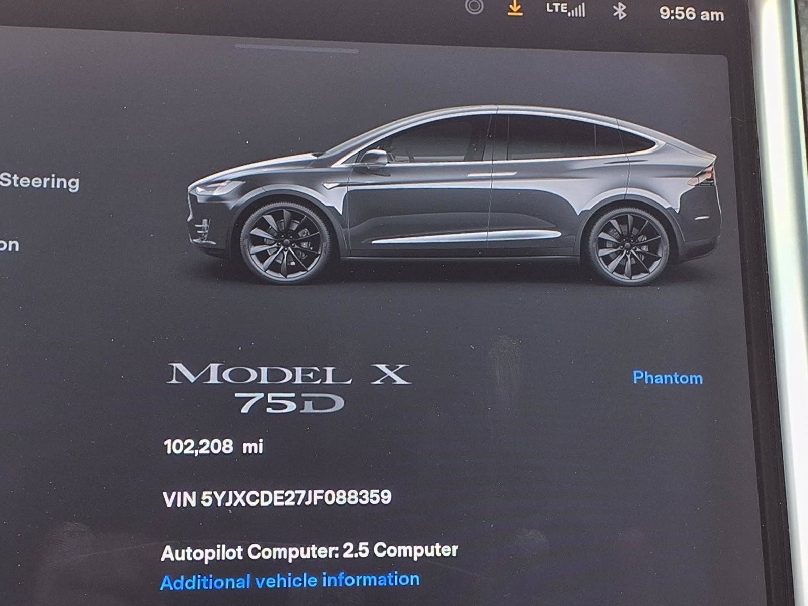 Used 2018 Tesla Model X 75D AWD/4WD image 17