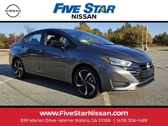 New 2025 Nissan Versa SR w/ Trunk Package FWD video 1