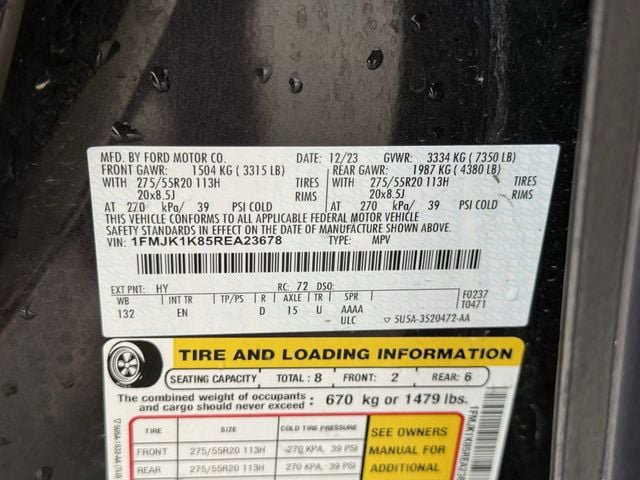 Used 2024 Ford Expedition Max Limited RWD image 39
