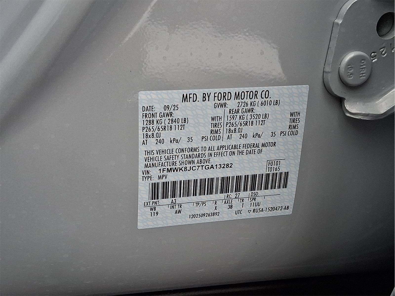 New 2026 Ford Explorer Tremor w/ Tremor Ultimate Package image 18