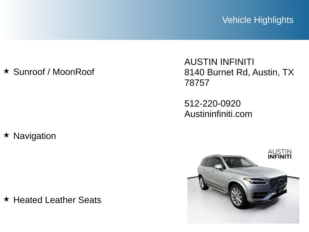 Used 2018 Volvo XC90 T6 Inscription w/ Convenience Package AWD/4WD image 10