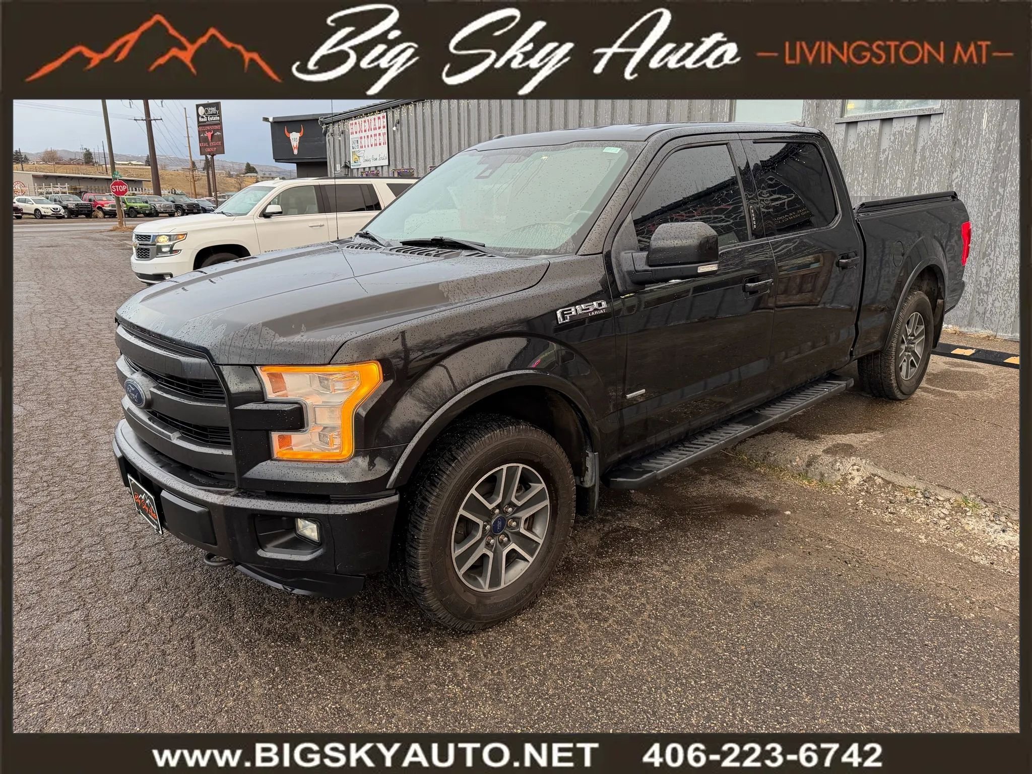 Used 2015 Ford F150 Lariat w/ Equipment Group 502A Luxury AWD/4WD image 3