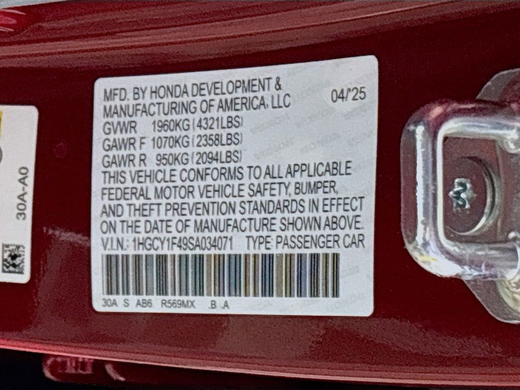 New 2025 Honda Accord SE image 26