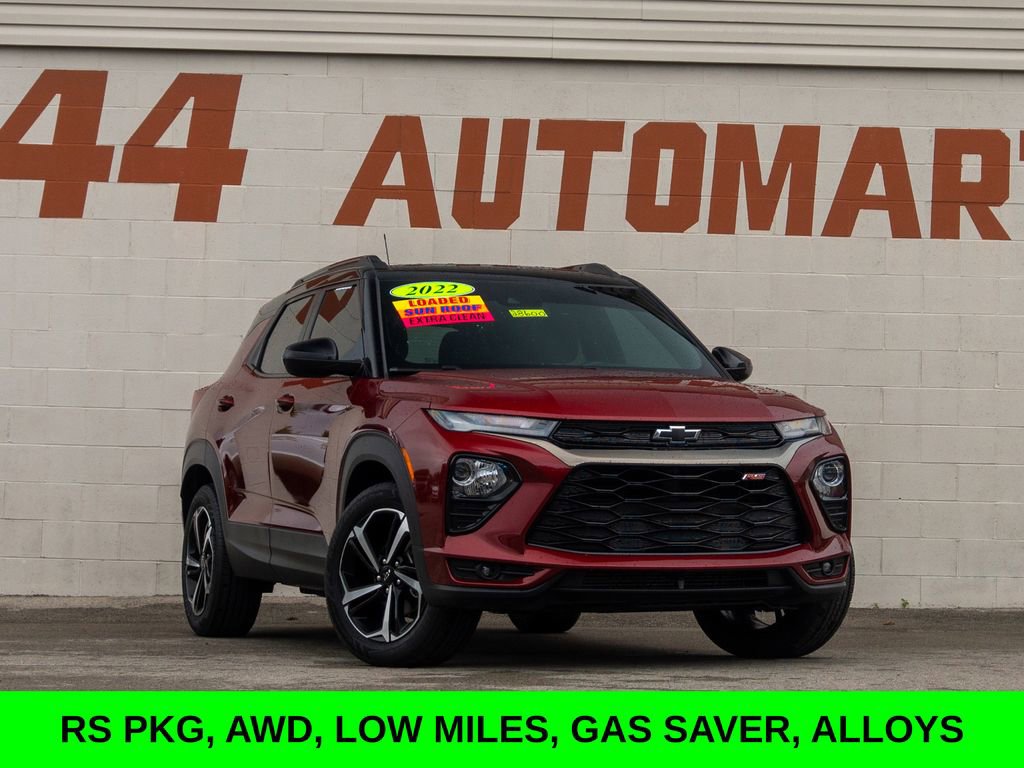 Used 2022 Chevrolet TrailBlazer RS w/ Sun and Liftgate Package