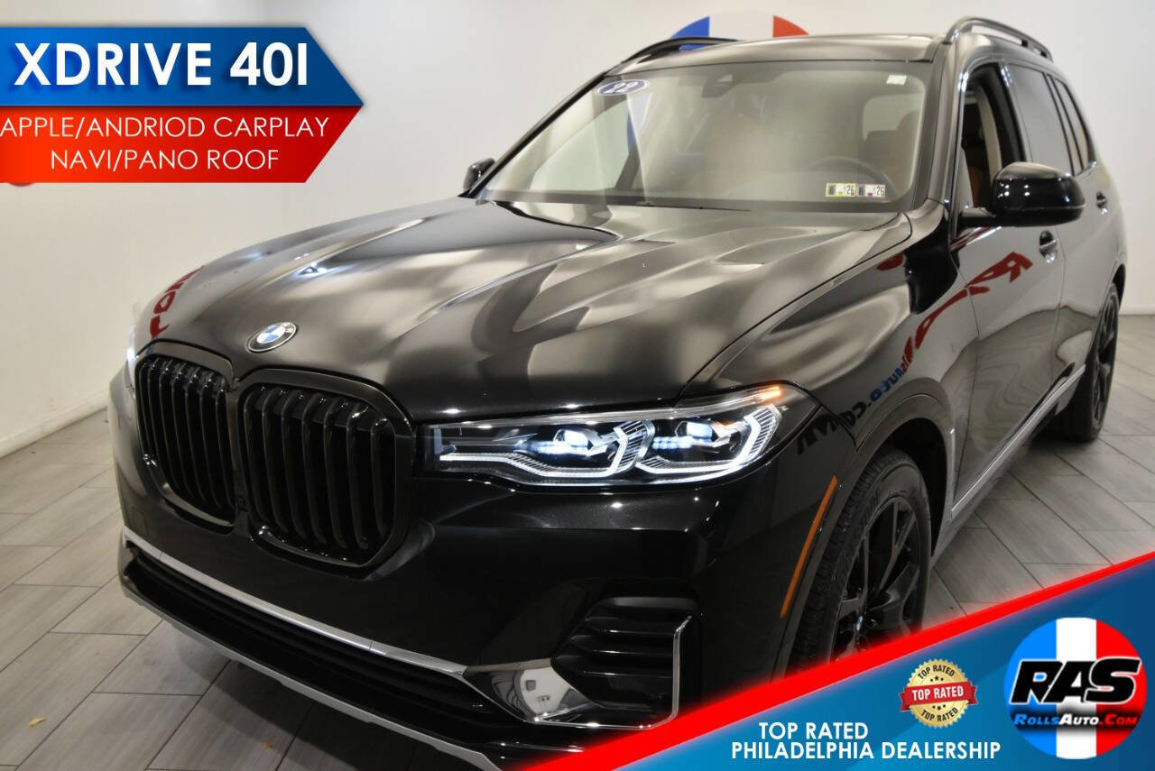 Used 2022 BMW X7 xDrive40i w/ Luxury Seating Package