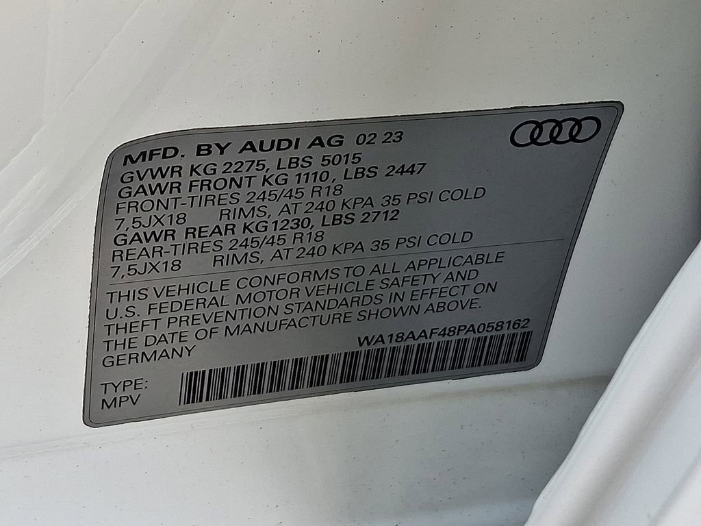 Certified 2023 Audi A4 2.0T allroad Premium Plus w/ Premium Plus Package image 30