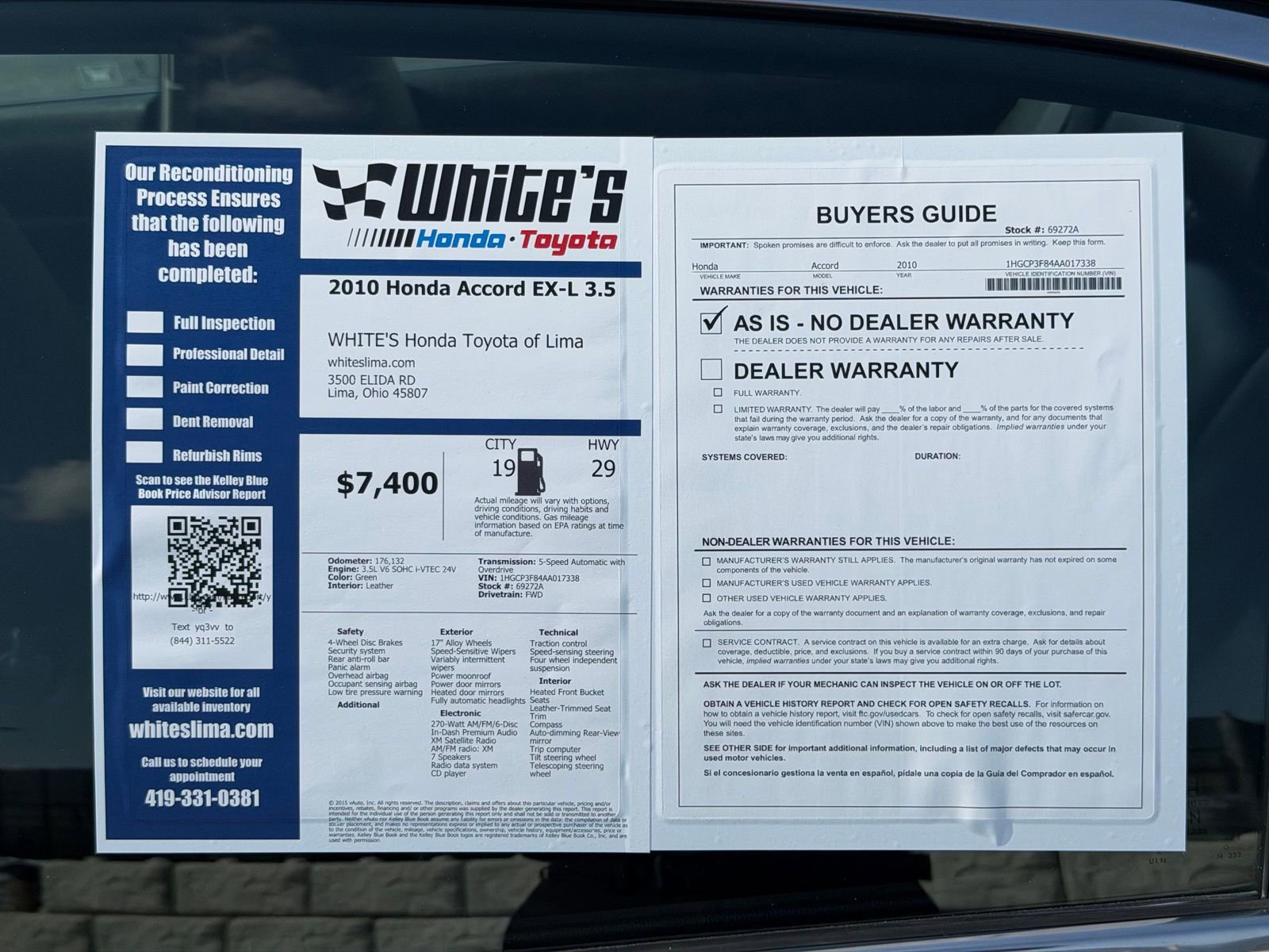 Used 2010 Honda Accord EX-L image 33