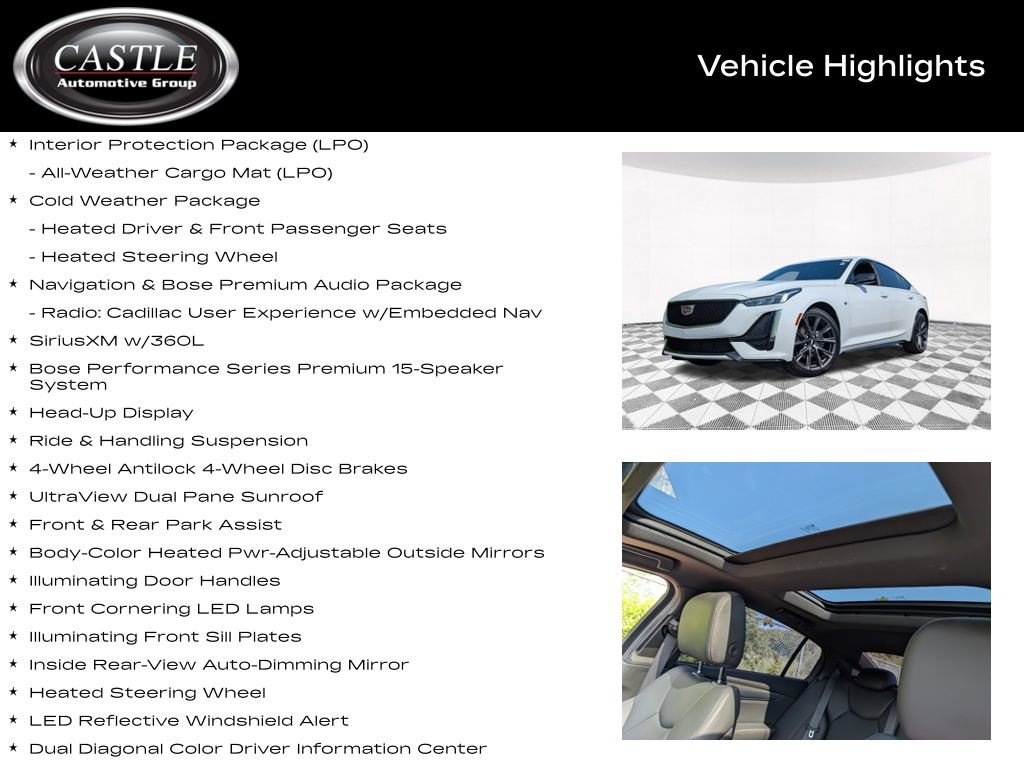 Used 2024 Cadillac CT5 Sport AWD/4WD image 8