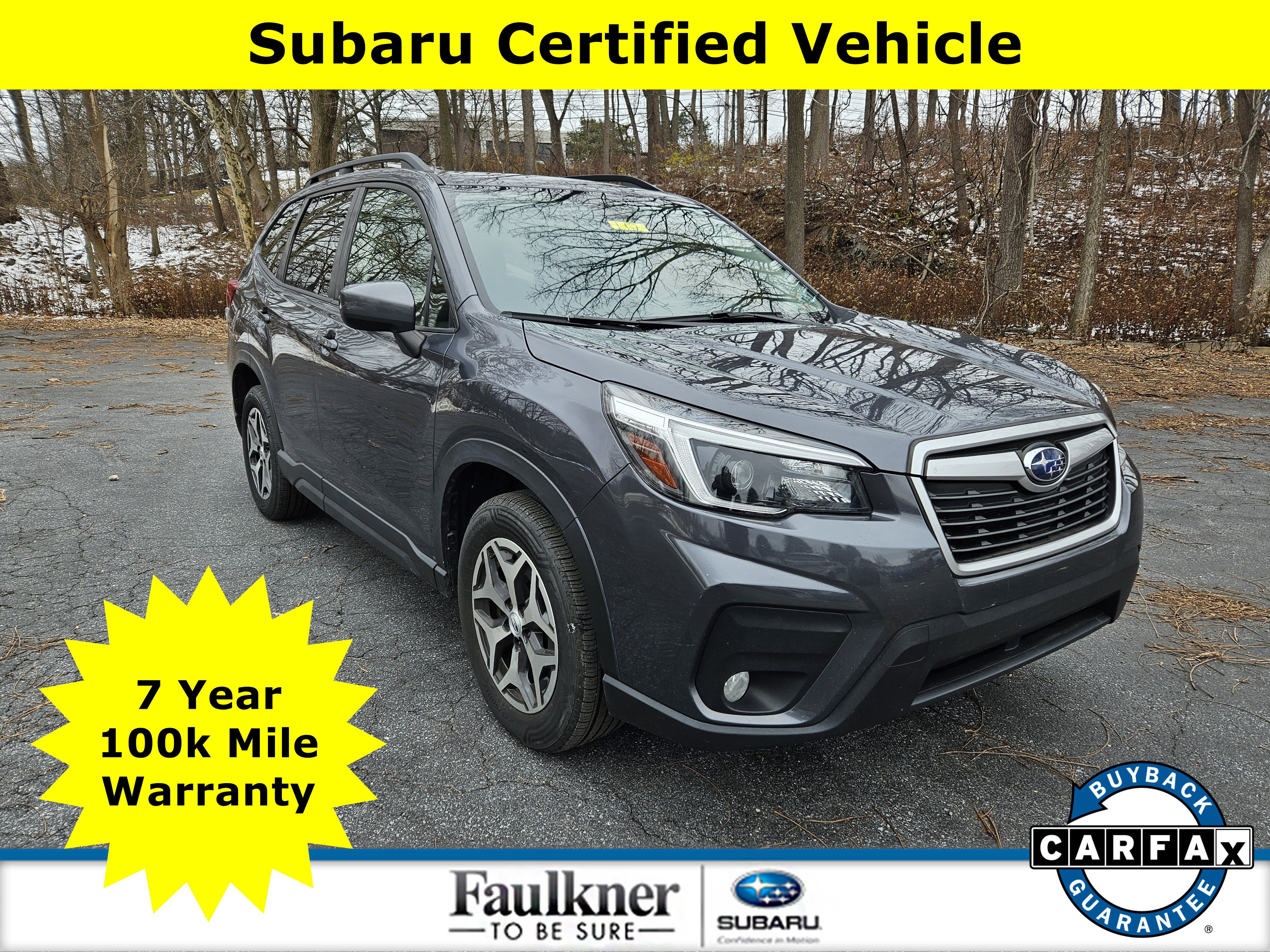Certified 2021 Subaru Forester Premium