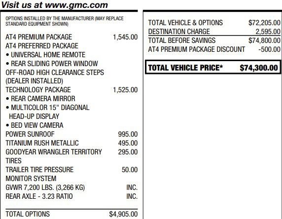 Certified 2026 GMC Sierra 1500 AT4 w/ AT4 Premium Package AWD/4WD image 2