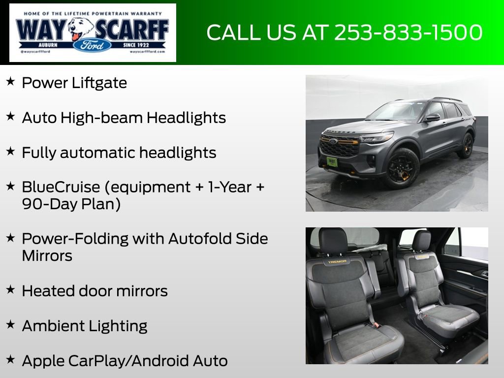 New 2026 Ford Explorer Tremor w/ Tremor Ultimate Package image 25