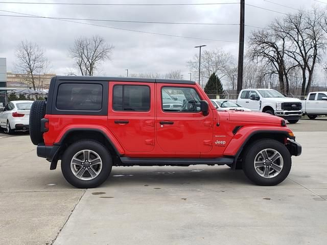 Used 2021 Jeep Wrangler Unlimited Sahara AWD/4WD image 10