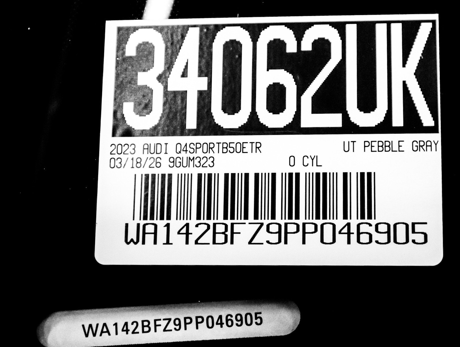 Used 2023 Audi Q4 e-tron Prestige w/ Black Optic Package image 27