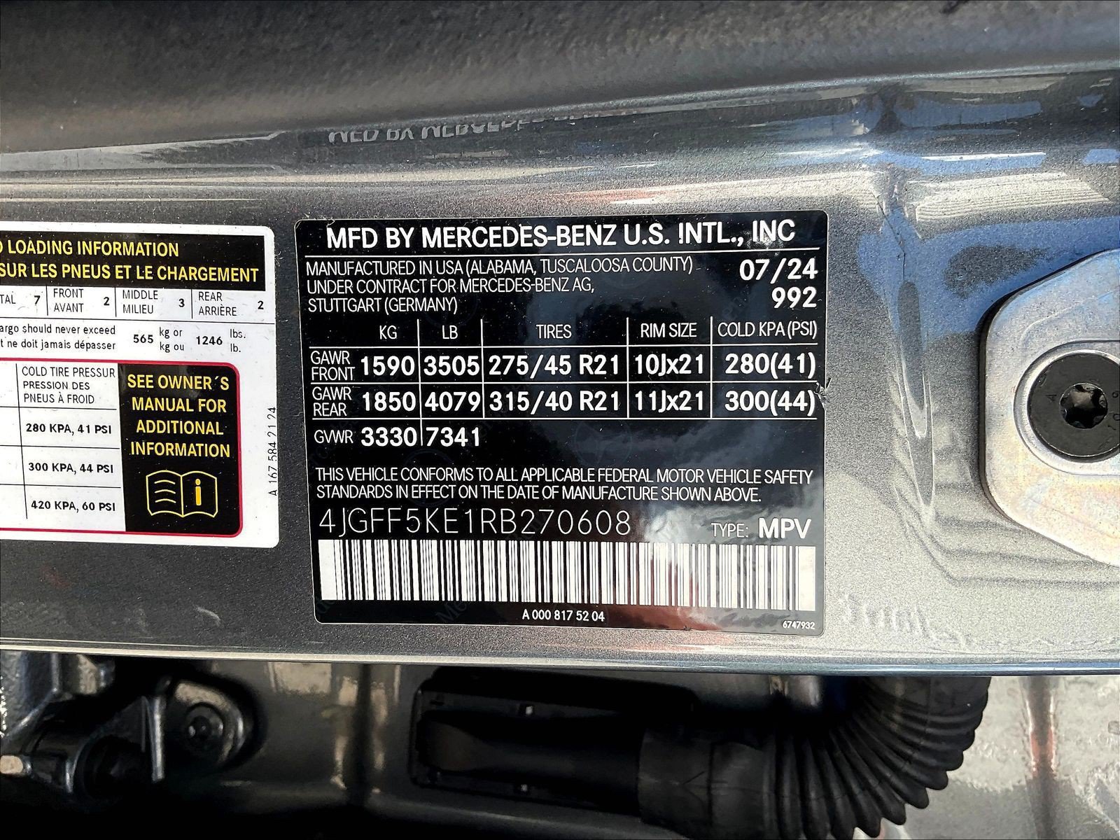 Certified 2024 Mercedes-Benz GLS 450 4MATIC image 20
