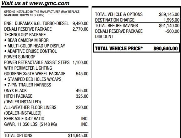 Used 2024 GMC Sierra 2500 Denali w/ Denali Reserve Package AWD/4WD image 2