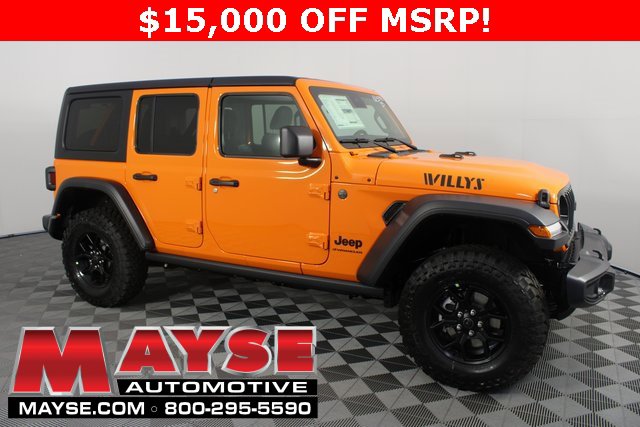 New 2025 Jeep Wrangler Willys