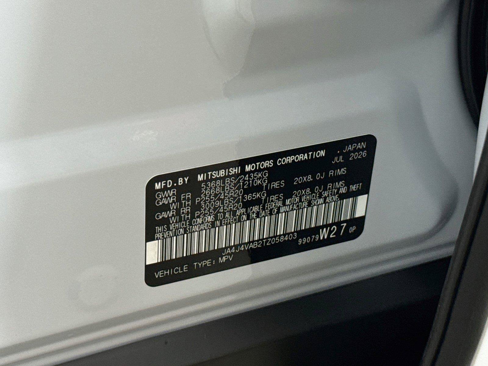 New 2026 Mitsubishi Outlander SE AWD/4WD image 33