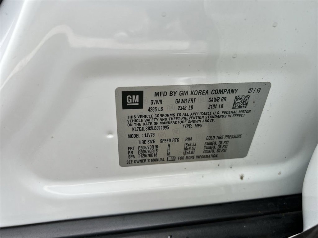 Used 2020 Chevrolet Trax LT w/ LT Convenience Package image 34