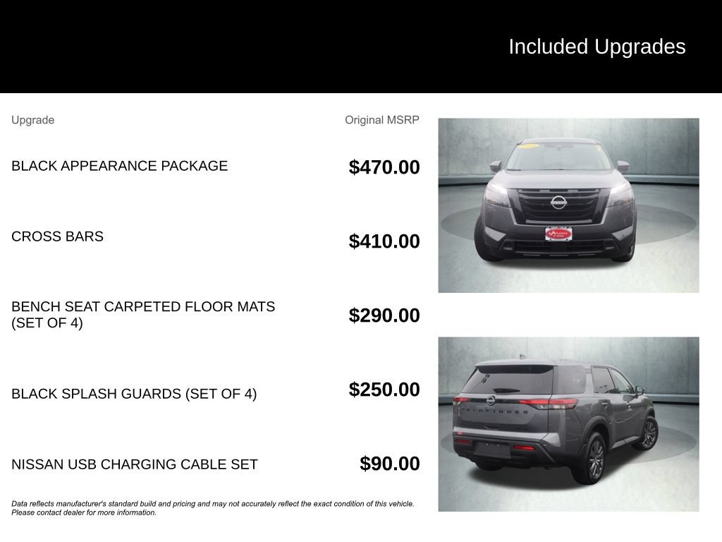 Used 2024 Nissan Pathfinder SV w/ Black Appearance Package AWD/4WD image 26
