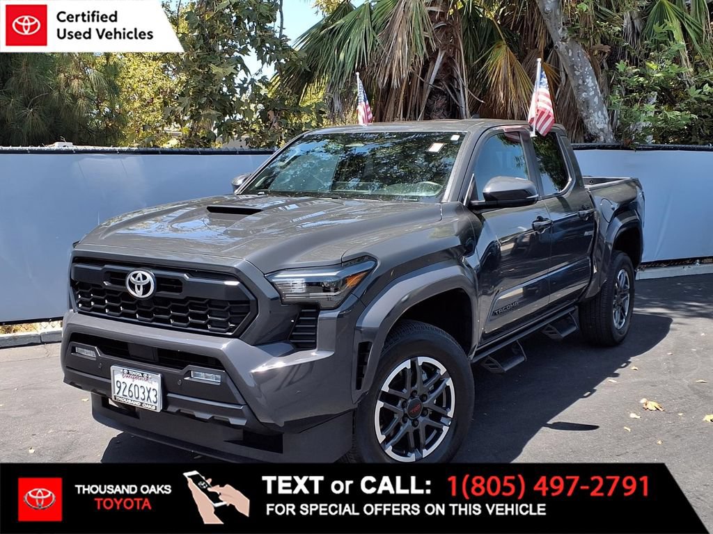 Certified 2024 Toyota Tacoma TRD Sport w/ TRD Sport Upgrade Package AWD/4WD image 1
