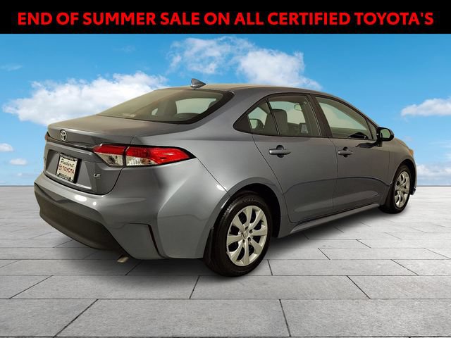 Certified 2025 Toyota Corolla LE FWD image 8