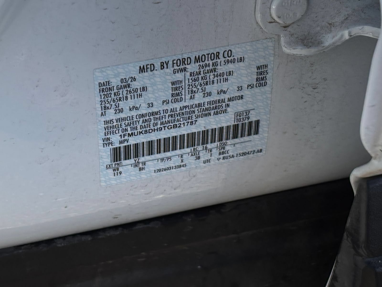 Used 2026 Ford Explorer Active AWD/4WD image 30