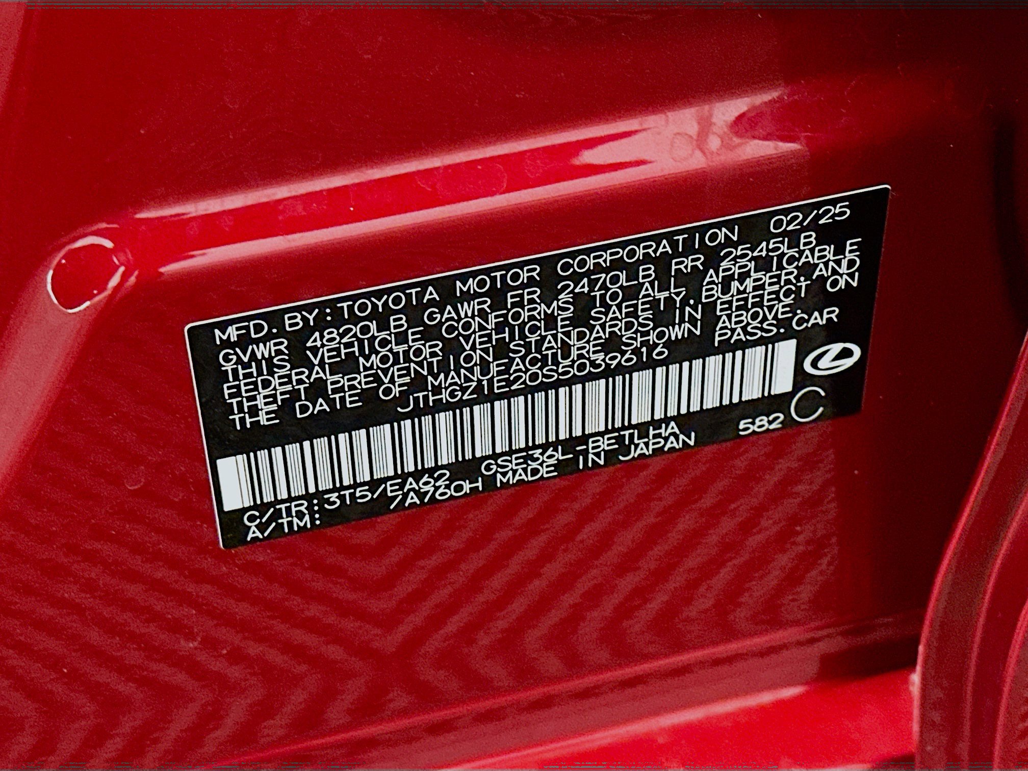Used 2025 Lexus IS 350 F Sport AWD/4WD image 12