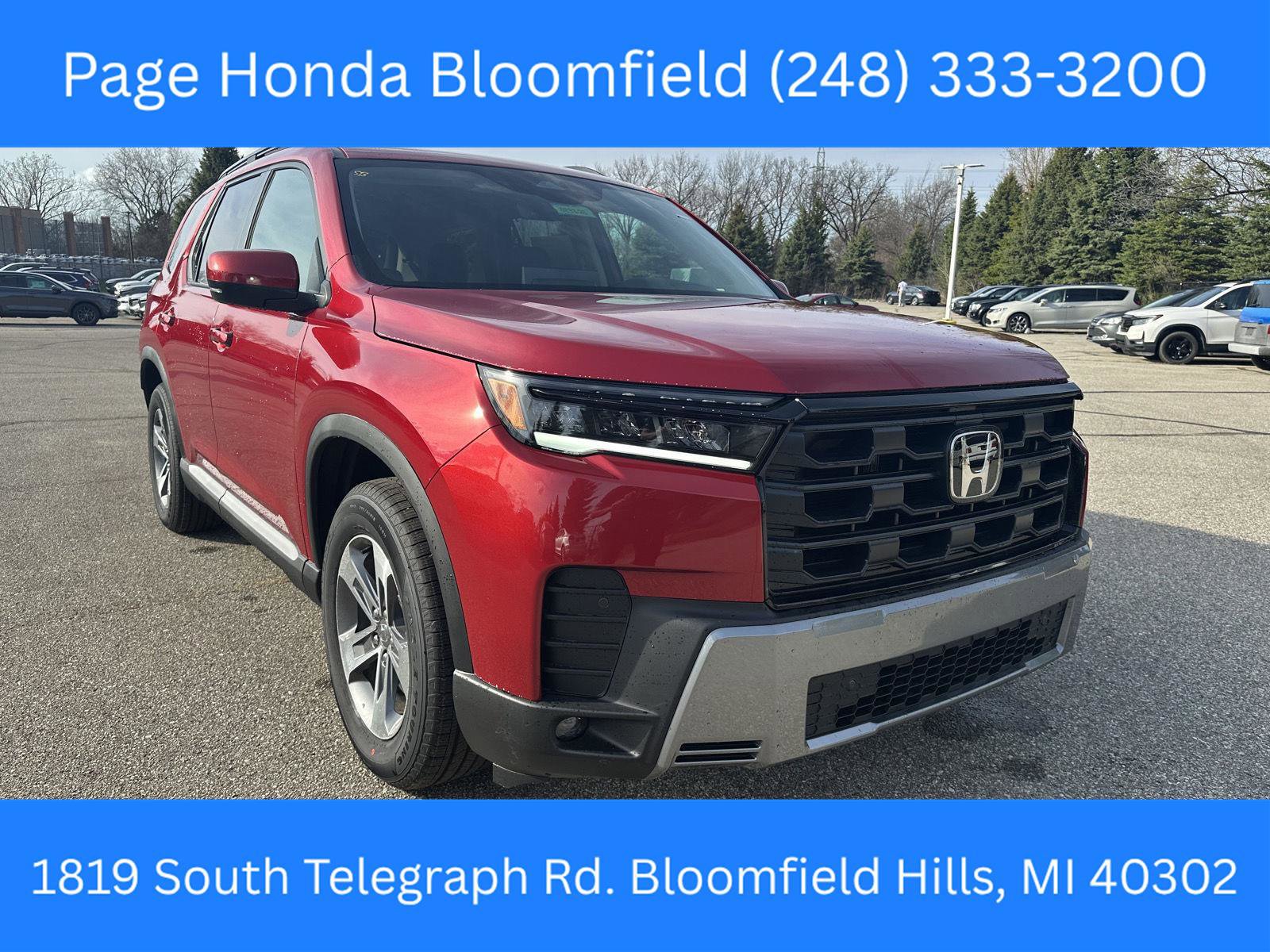 New 2026 Honda Pilot EX-L