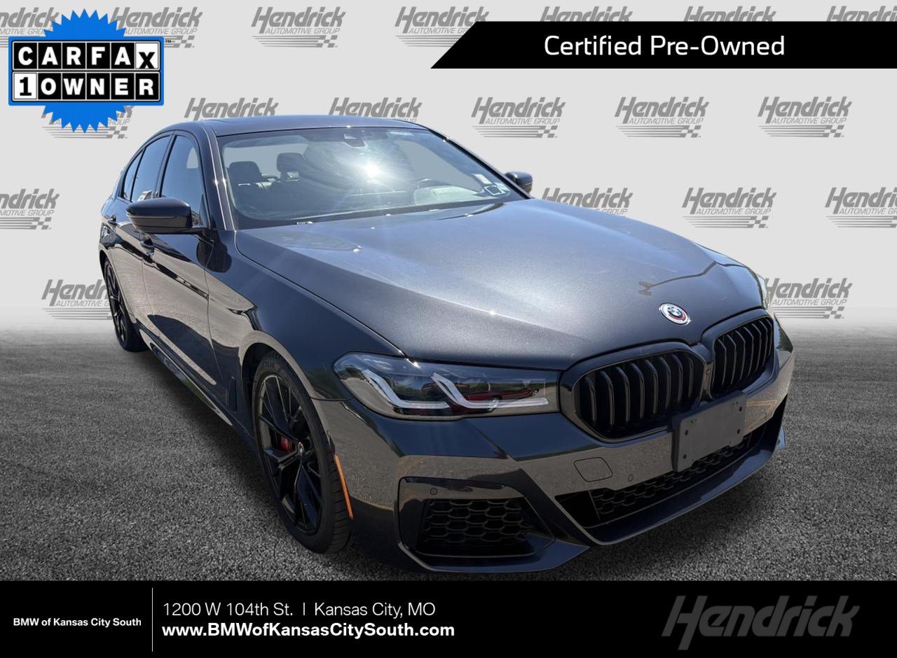 Certified 2023 BMW M550i xDrive w/ Dynamic Handling Package AWD/4WD video 1