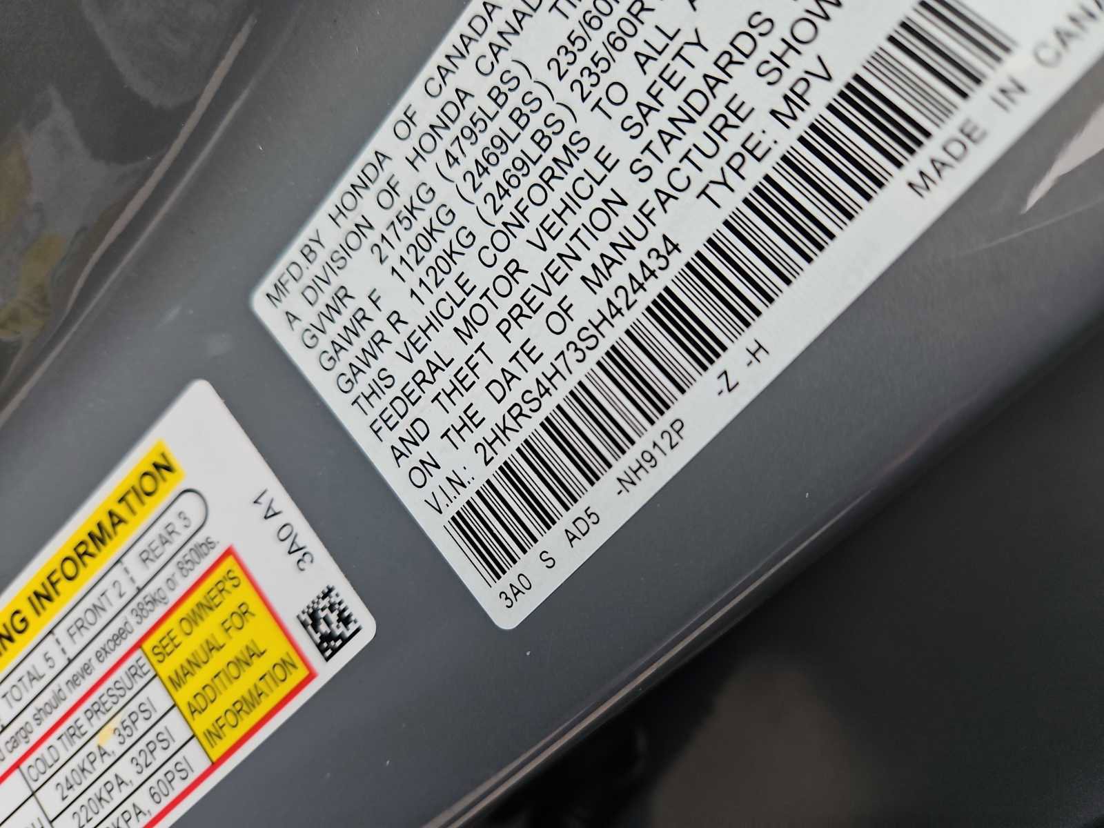 Certified 2025 Honda CR-V EX-L image 14