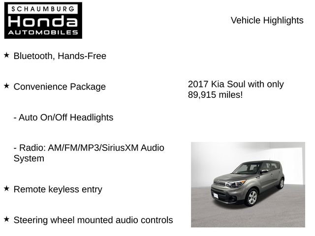 Used 2017 Kia Soul w/ Convenience Package FWD image 7