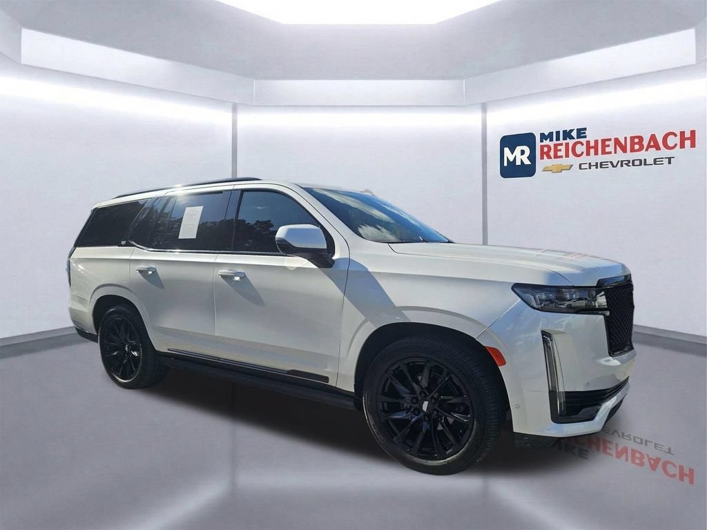 Used 2022 Cadillac Escalade Sport Platinum w/ LPO, ONYX Package AWD/4WD video 2