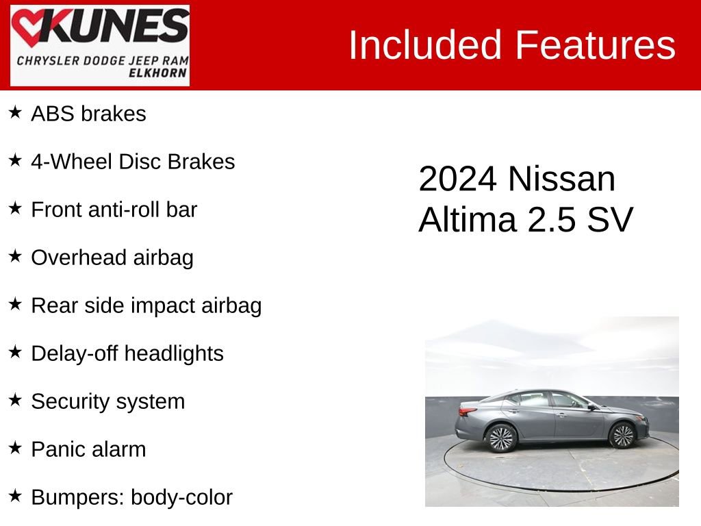 Used 2024 Nissan Altima 2.5 SV image 4