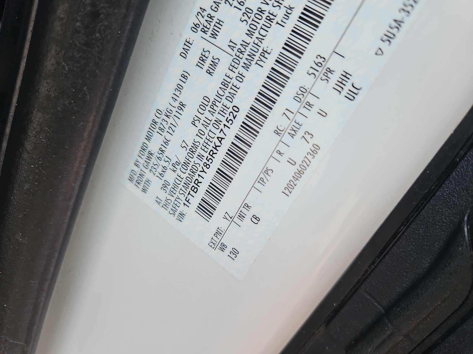 Used 2024 Ford Transit 250 Low Roof w/ Exterior Upgrade Package RWD image 14