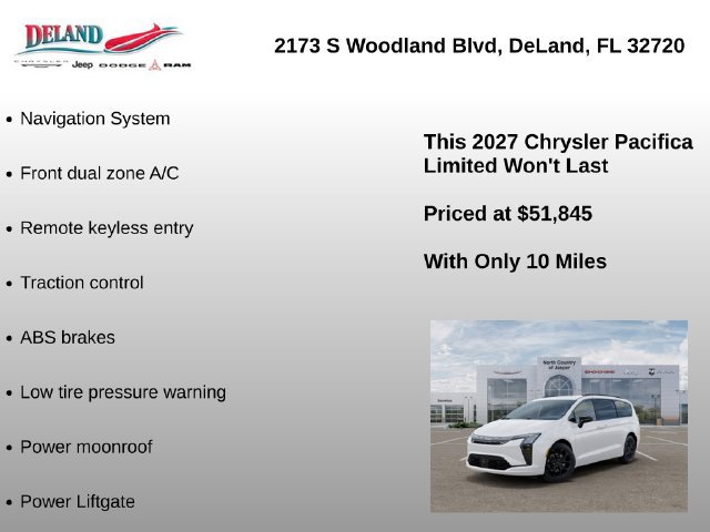 New 2027 Chrysler Pacifica Limited AWD/4WD image 7