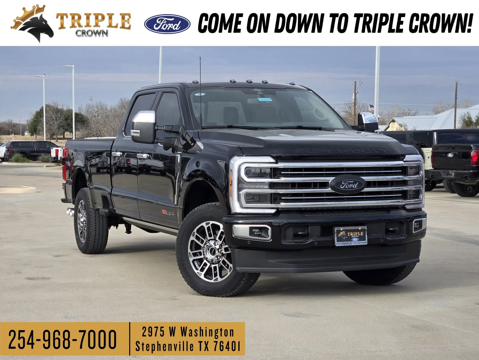 New 2026 Ford F350 Platinum w/ Platinum Plus Package