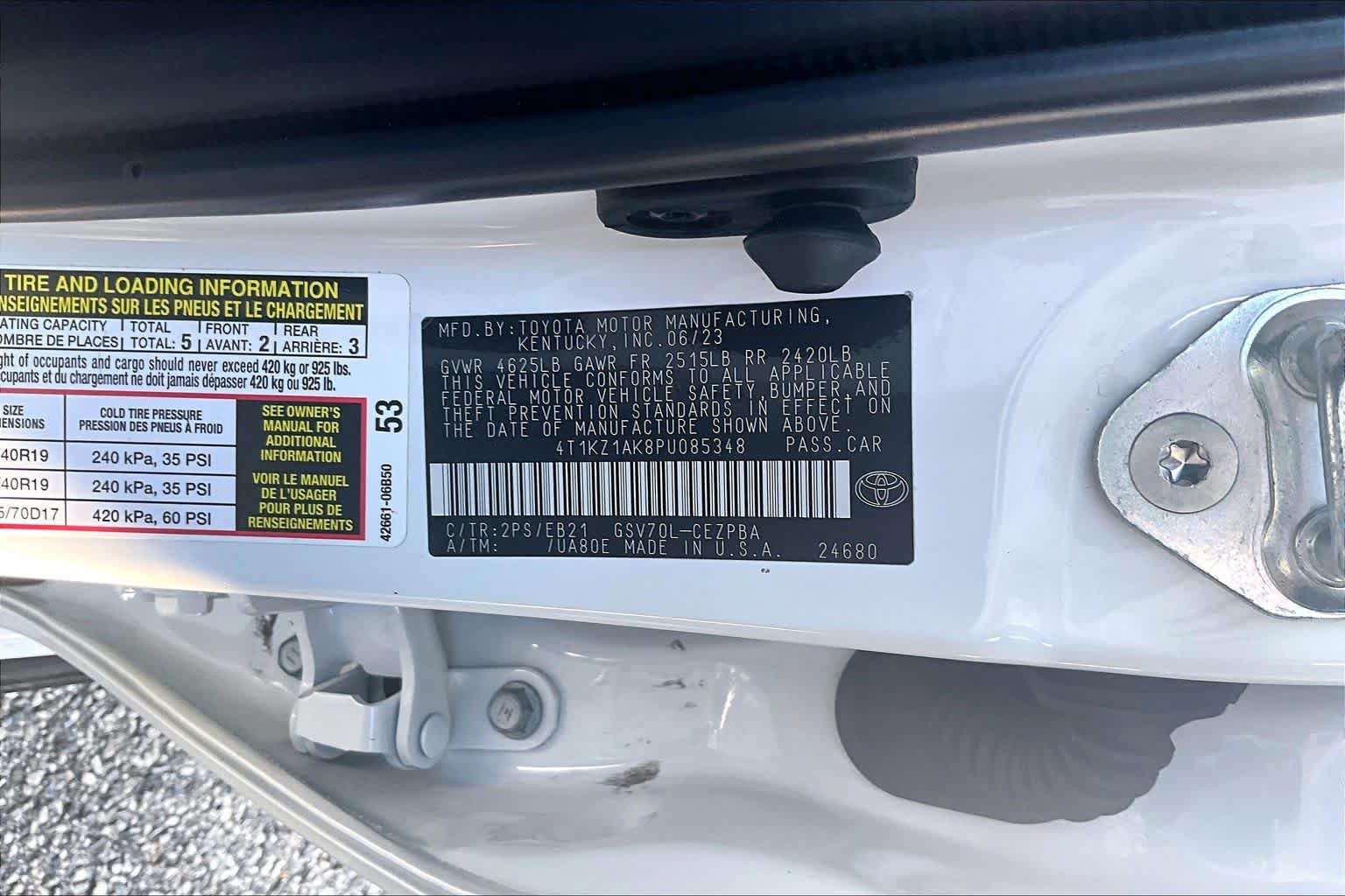 Used 2023 Toyota Camry TRD w/ TRD Package w/JBL Audio FWD image 36