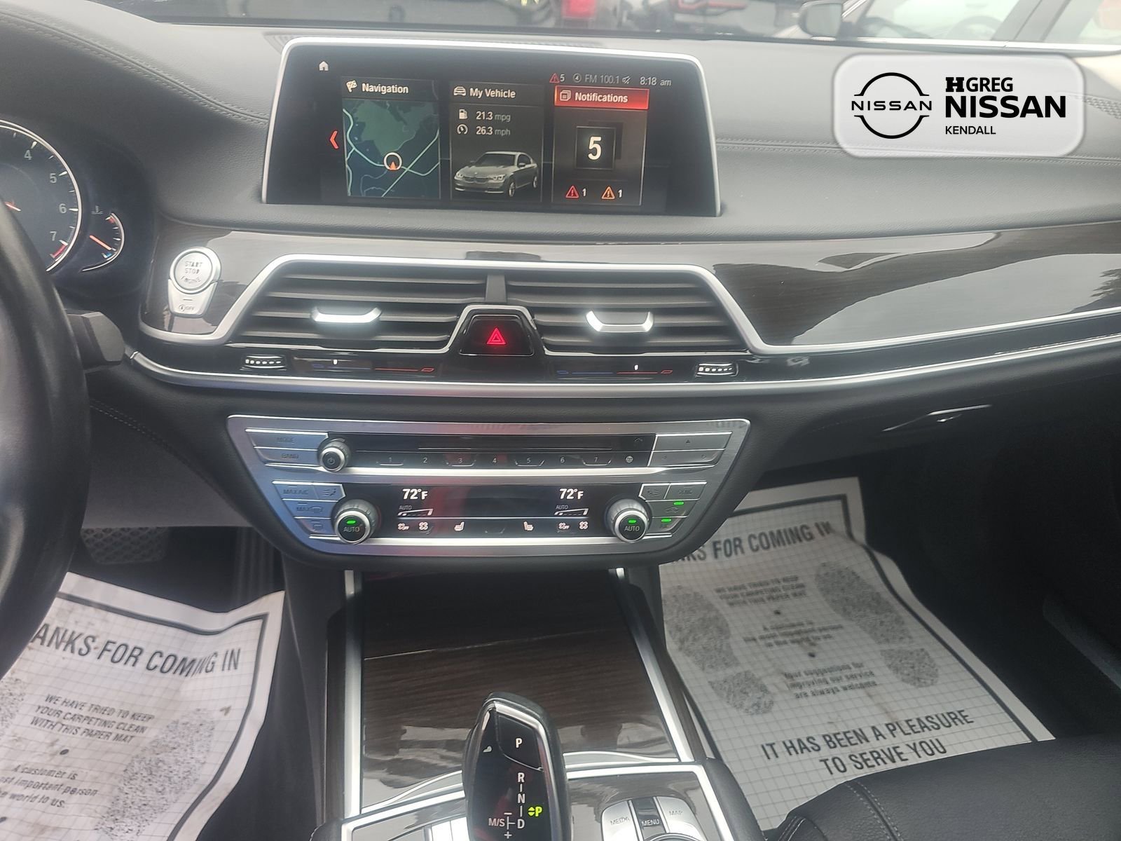 Used 2018 BMW 740i xDrive AWD/4WD image 10