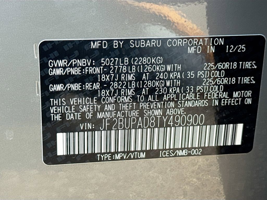 New 2026 Subaru Outback Premium image 41