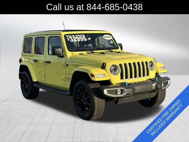 Certified 2022 Jeep Wrangler Unlimited Sahara w/ Cold Weather Group image 3