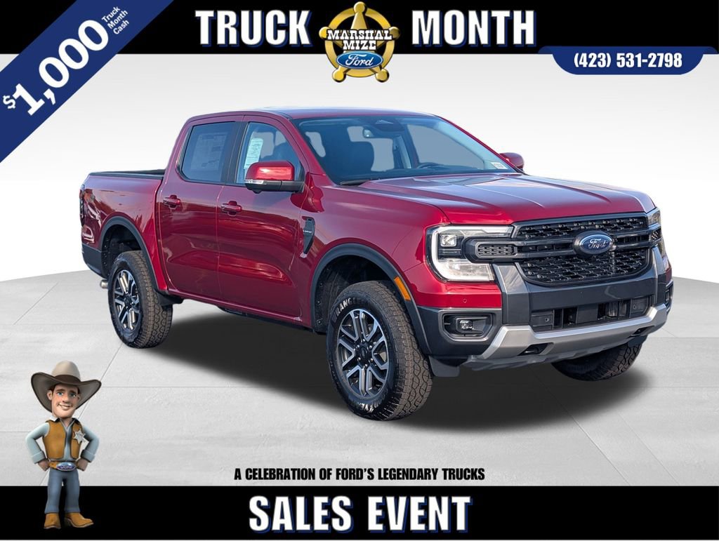 New 2025 Ford Ranger Lariat w/ FX4 Off-Road Package image 1