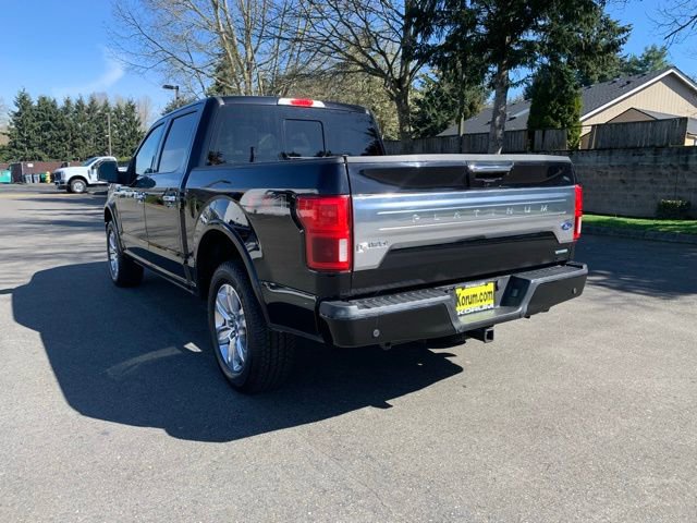 Used 2020 Ford F150 Platinum w/ Technology Package AWD/4WD image 3
