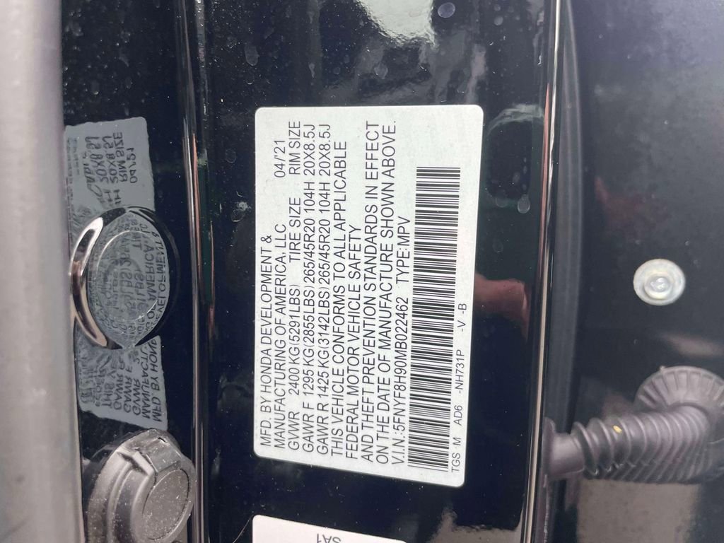 Certified 2021 Honda Passport Touring image 20