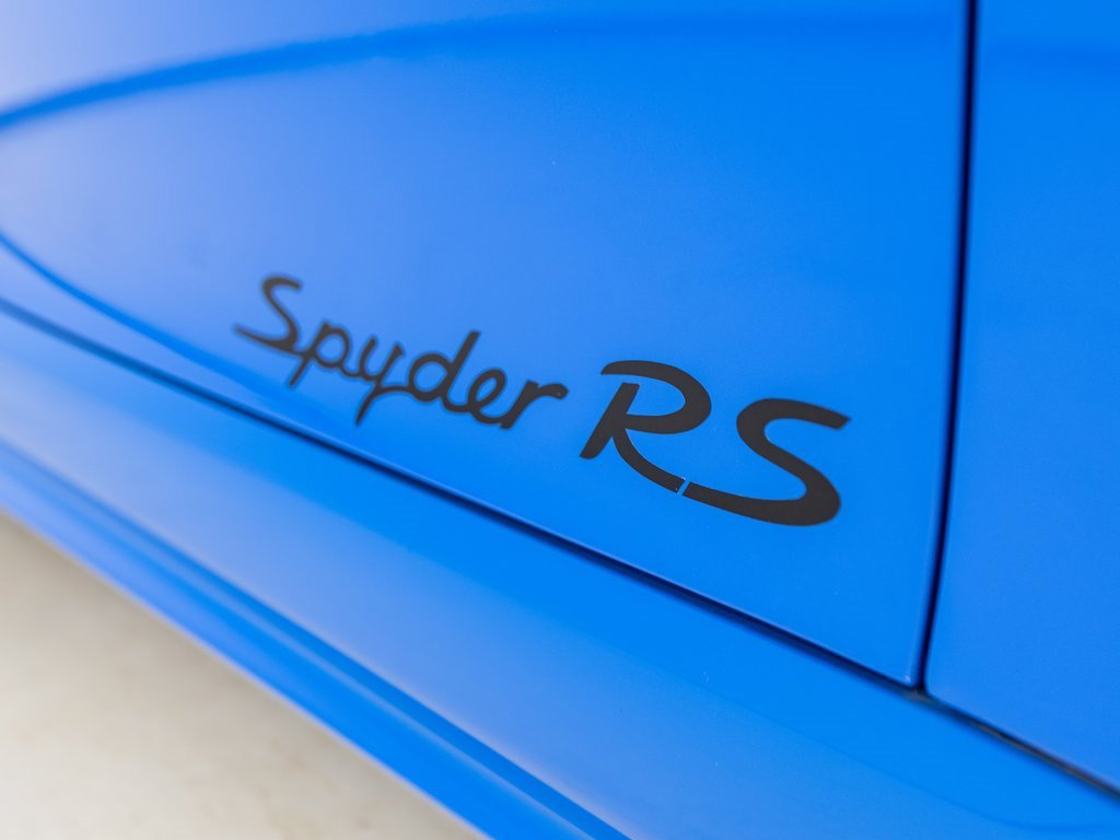 Certified 2025 Porsche 718 Boxster Spyder RS image 20