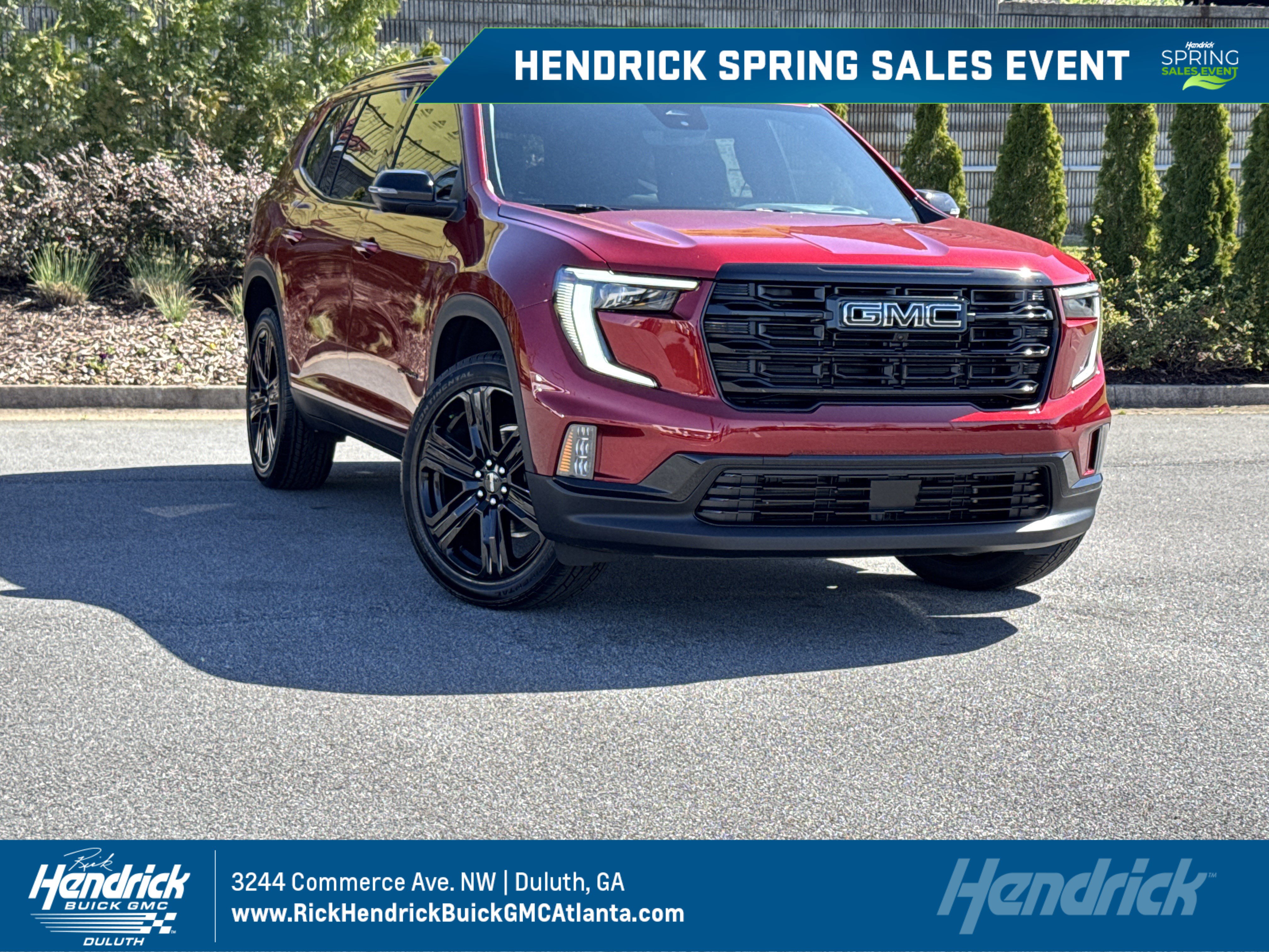 New 2026 GMC Acadia Elevation w/ Black Edition