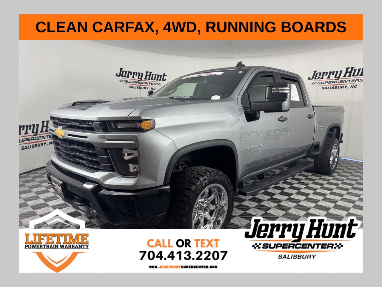 Used 2025 Chevrolet Silverado 2500 Custom w/ Custom Value Package AWD/4WD image 1