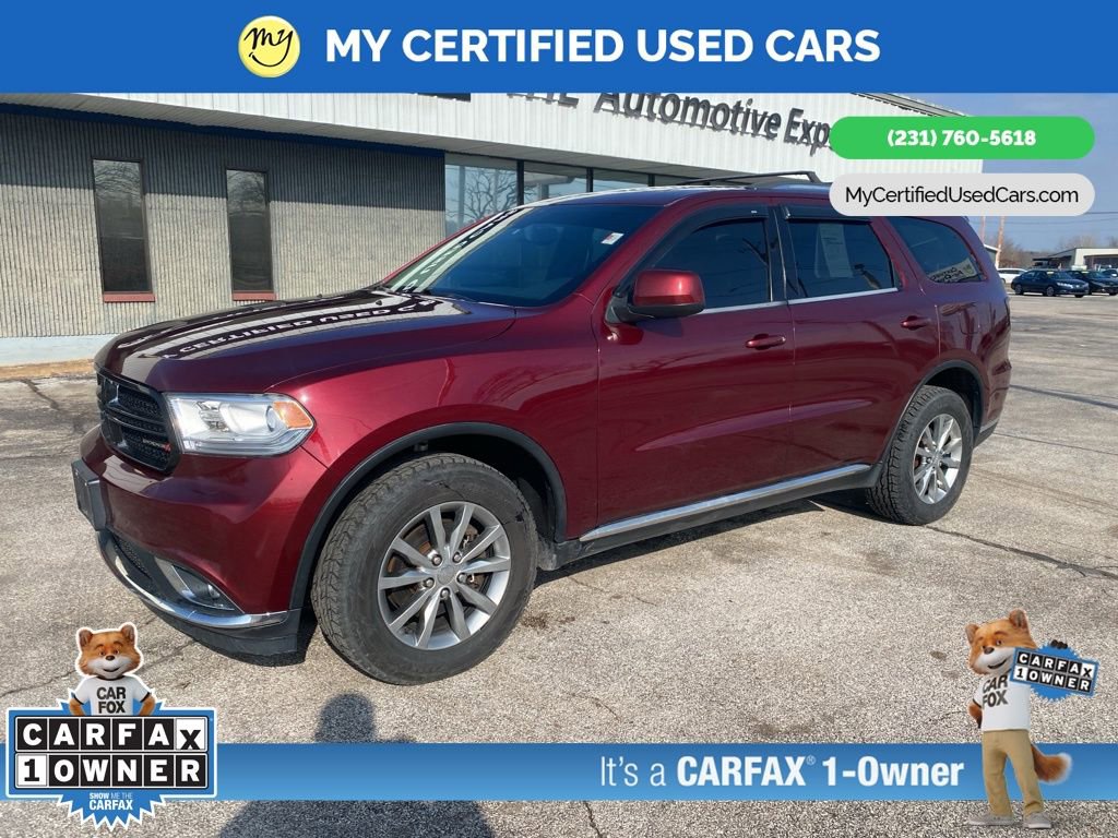 Used 2018 Dodge Durango SXT w/ Quick Order Package 2BB AWD/4WD image 1
