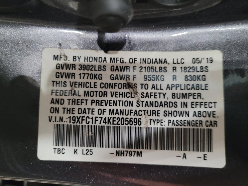 Used 2019 Honda Civic EX-L image 33