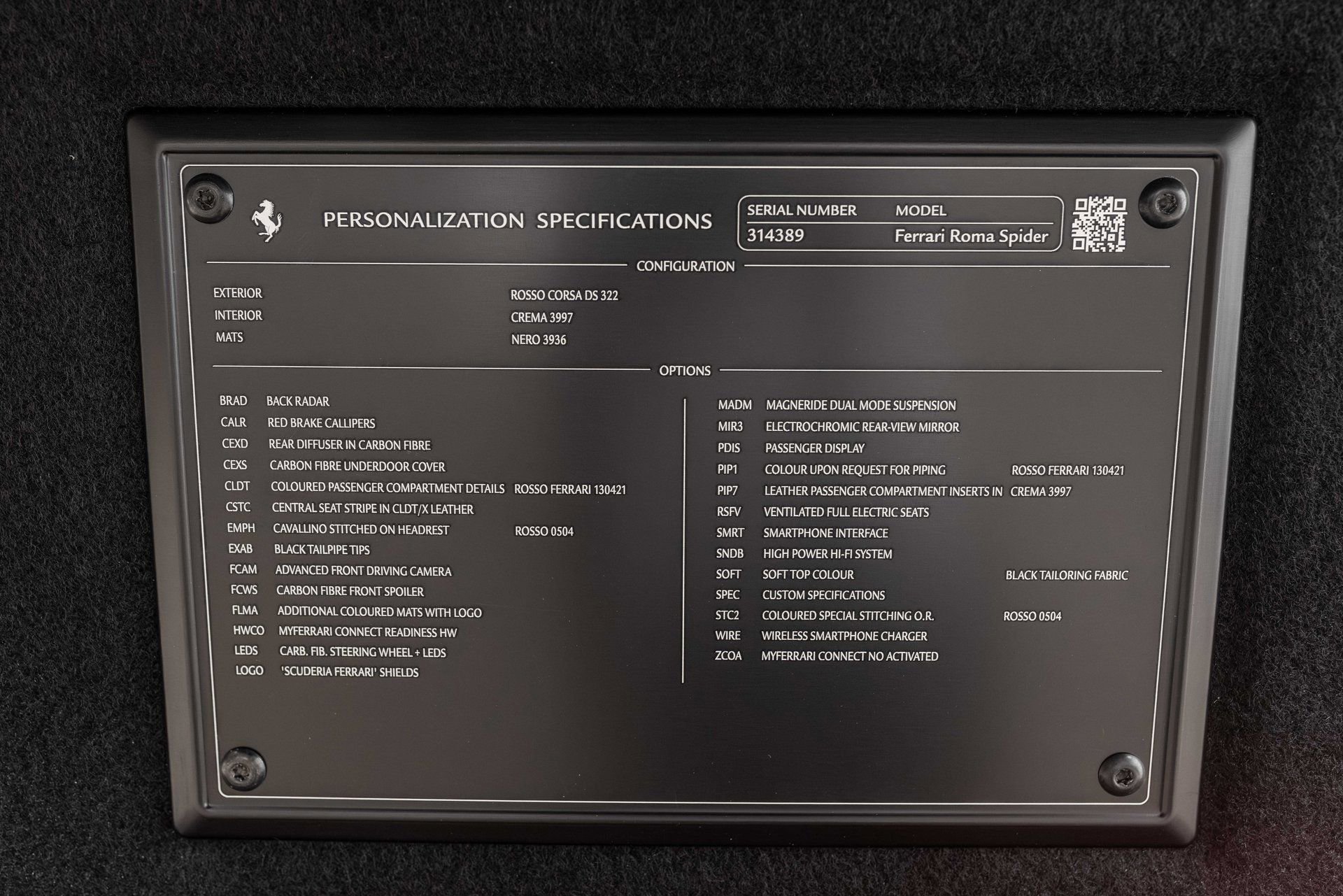 Certified 2025 Ferrari Roma Spider RWD image 28